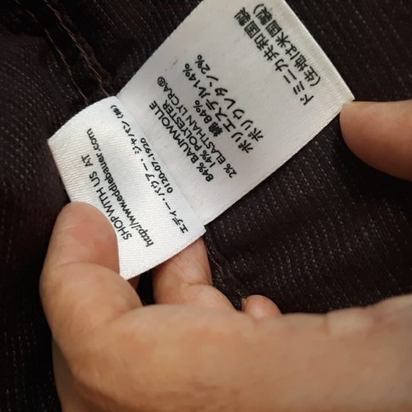 Eddie Bauer burgundy jacket, stretch, size L - Picture 6 of 7